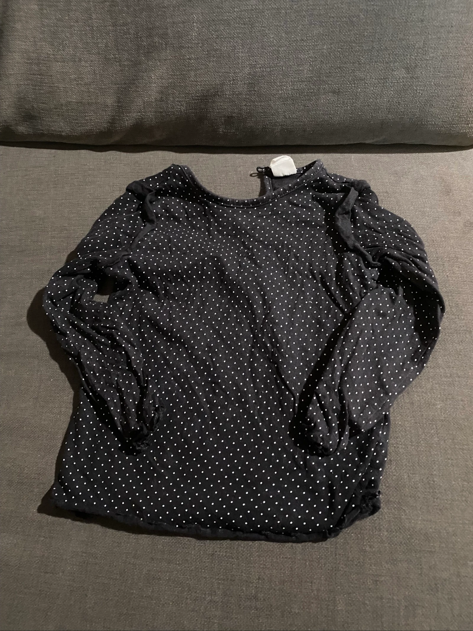 Camisola às bolinhas da H&M tamanho 92 cm